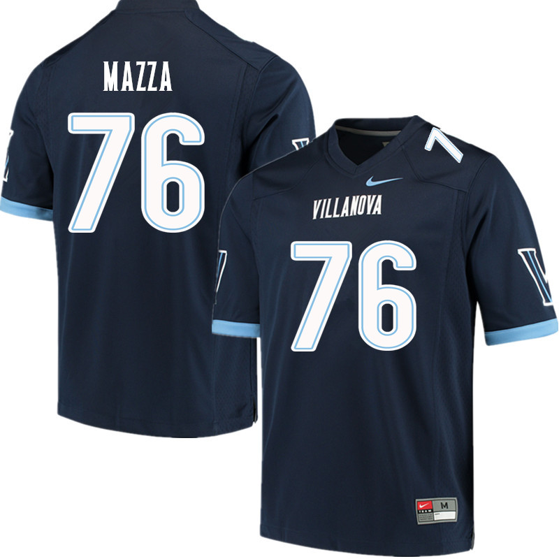 Men #76 Matthew Mazza Villanova Wildcats College Football Jerseys Sale-Navy - Click Image to Close